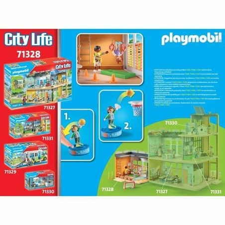 Juegos Mesa Niños Playmobil City Life: Set de Juguetes Plástico
