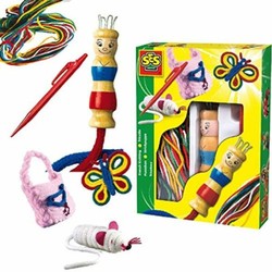 Juegos Mesa Niños: Tricotin Educativo SES Creative Multicolor - Compra online en MegaJuguetes