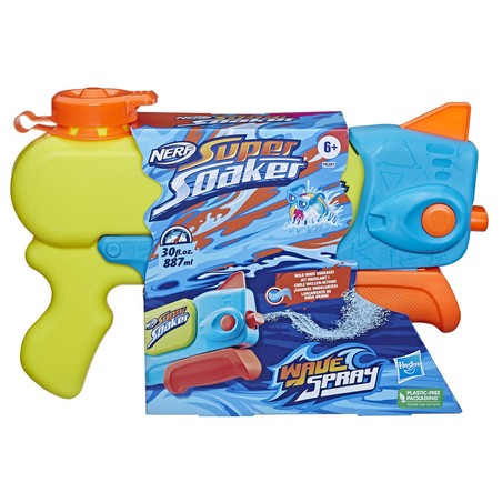 Juguetes Exterior Niños: Pistola de Agua Nerf Super Soaker Wave Spray