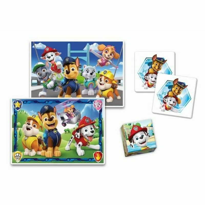 Puzzle Infantil Clementoni Edukit La Patrulla Canina 4 en 1
