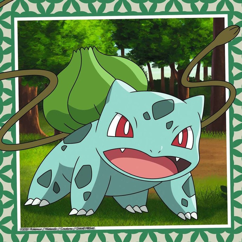 Puzzle Infantil Pokémon Ravensburger - Set 3 Puzzles 147 Piezas