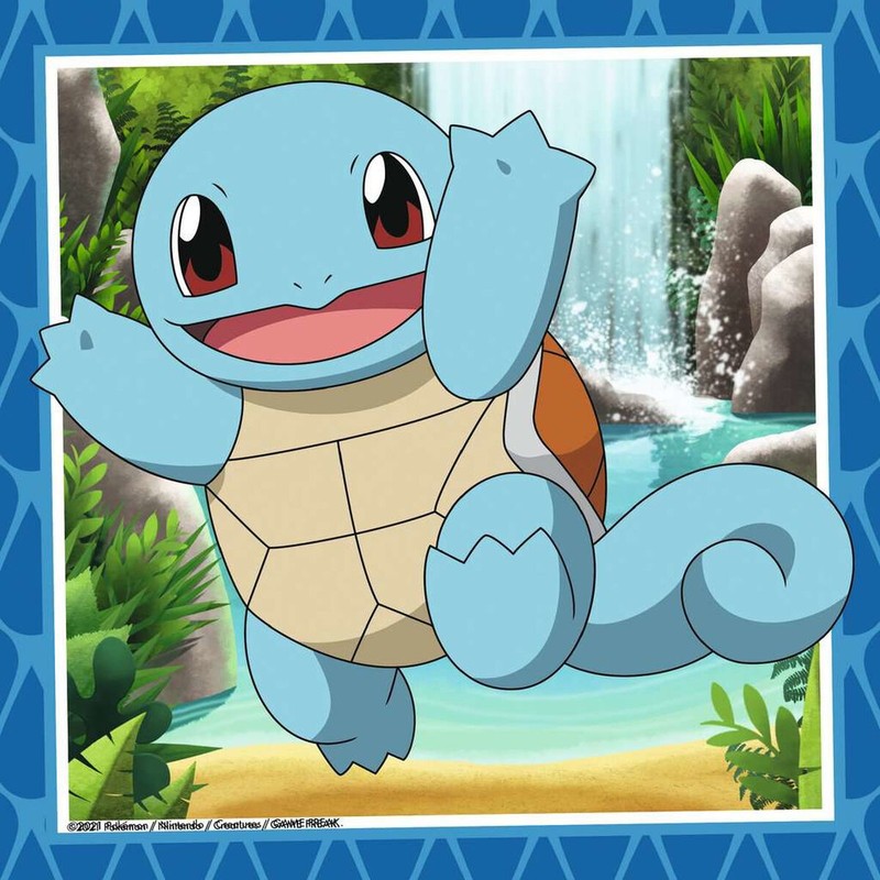 Puzzle Infantil Pokémon Ravensburger - Set 3 Puzzles 147 Piezas