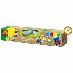 Manualidades Niños: Juego de Plastilina SES Creative Eco 4 Colores - Compra online en MegaJuguetes