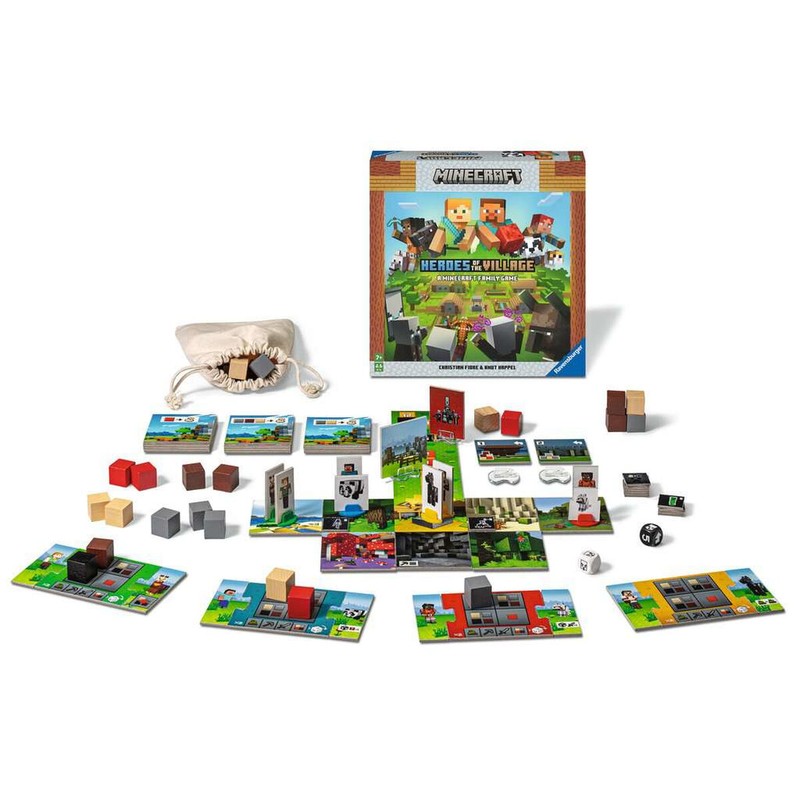 Juego de Mesa Niños Minecraft Heroes of the Village