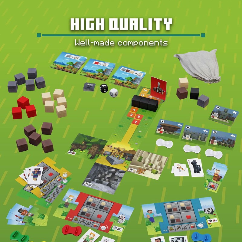 Juego de Mesa Niños Minecraft Heroes of the Village