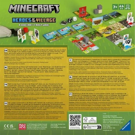 Juego de Mesa Niños Minecraft Heroes of the Village