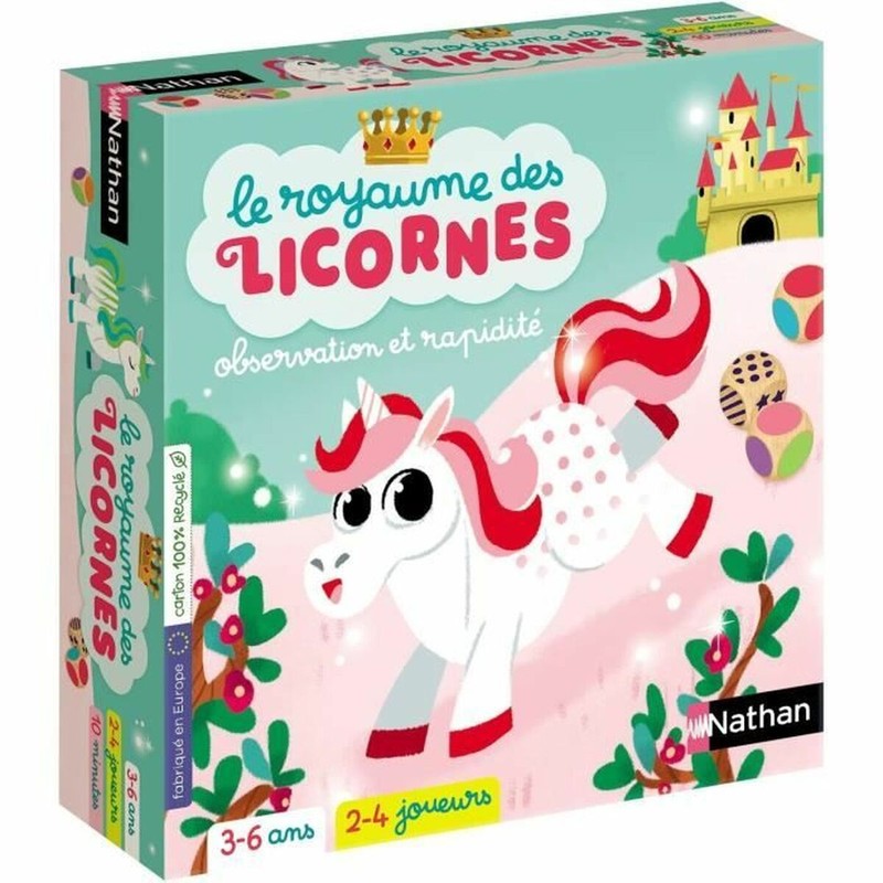 Juegos de Mesa Niños Nathan Le royaume des licornes - Compra online en MegaJuguetes