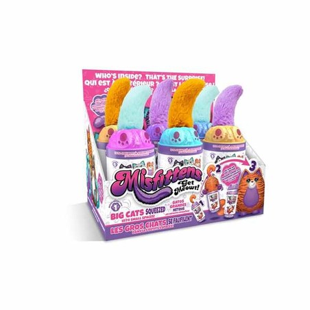 Peluches Niños Bizak Mimimiau Gato Suave 24 cm