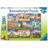 Puzzle infantil Ravensburger Monumentos del Mundo 200 Piezas - Compra online en MegaJuguetes