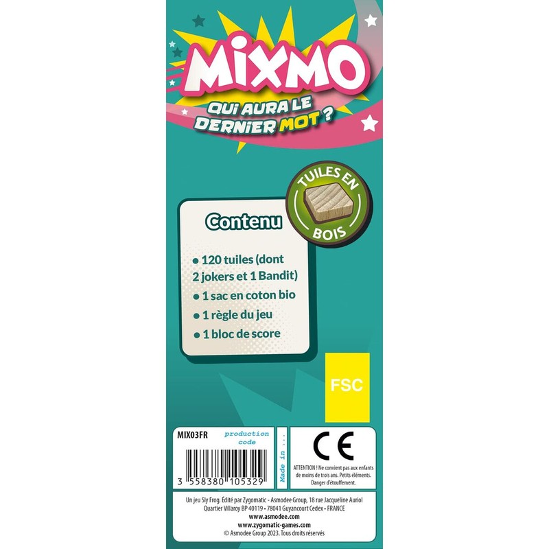 Juegos Mesa Niños Asmodee MixMo - Edición Viaje