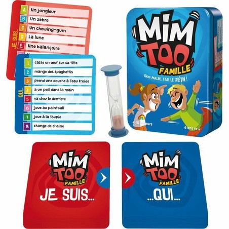 Juegos Mesa Niños Asmodee MimToo Famille - Preguntas y Creatividad