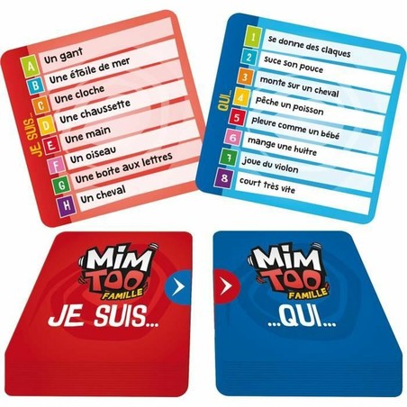 Juegos Mesa Niños Asmodee MimToo Famille - Preguntas y Creatividad