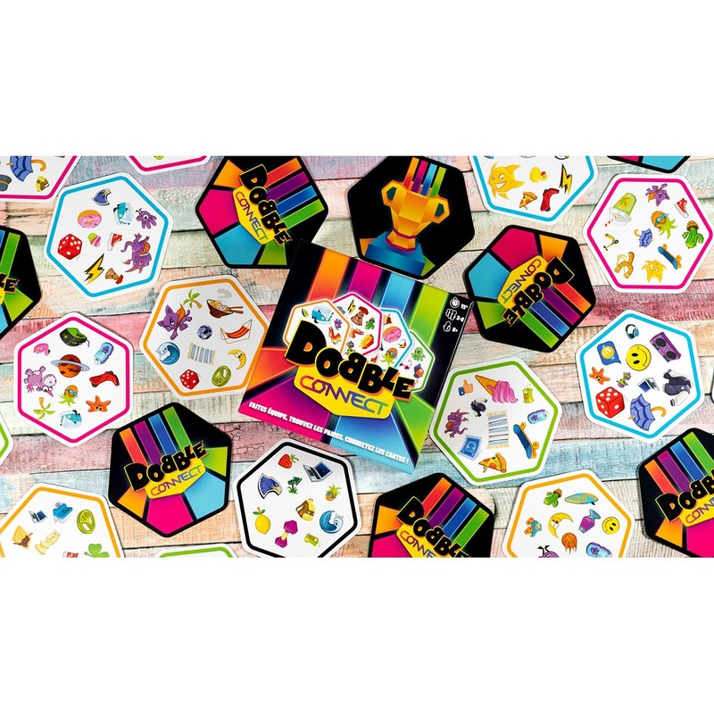 Juegos Habilidad Niños: Dobble Connect BigBuy Fun Francés