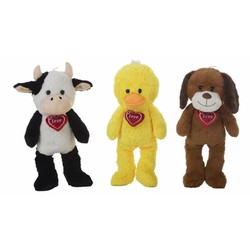Peluche Niños Lucky Corazón 52 cm - Suavidad para Abrazar - Compra online en MegaJuguetes 2