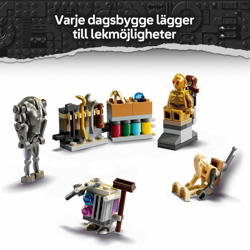 Lego Star Wars 75418, desarrollo motricidad fina infantil