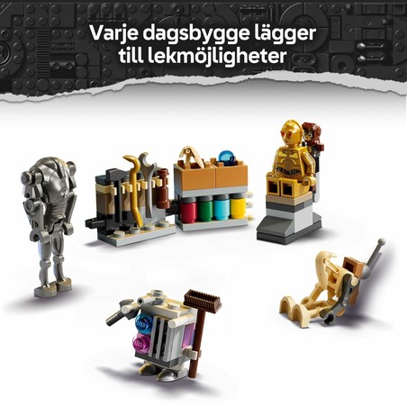 Lego Star Wars 75418, desarrollo motricidad fina infantil