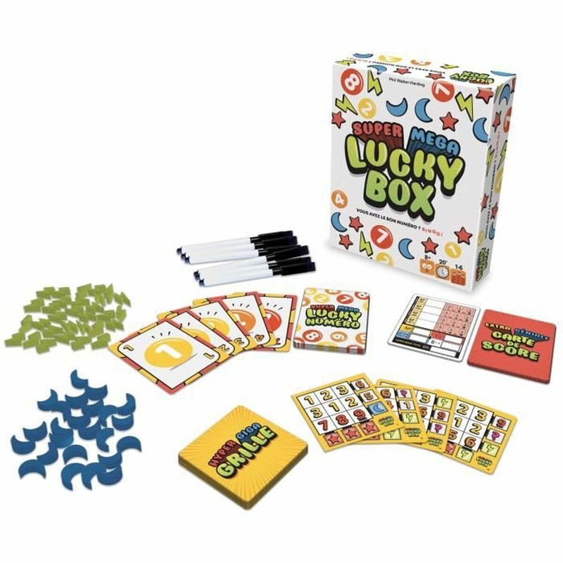 Juegos Mesa Niños Asmodee Super Mega Lucky Box – Diversión Familiar