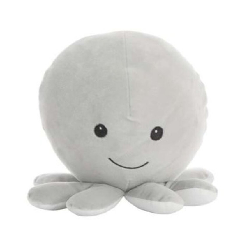 Peluches niños BigBuy Kids Pulpo Gris 26 cm - Compra online en MegaJuguetes