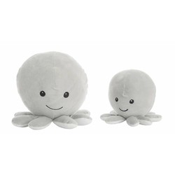 Peluches niños BigBuy Kids Pulpo Gris 26 cm - Compra online en MegaJuguetes 2