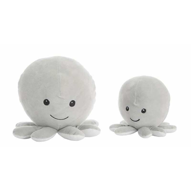 Peluches niños BigBuy Kids Pulpo Gris 26 cm