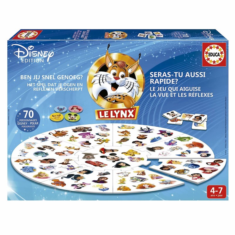 Juegos Habilidad Niños Disney Lynx - Encuentra Personajes