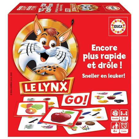 Juegos Habilidad Niños: Juego de Mesa Educa Le Lynx Go! - Compra online en MegaJuguetes