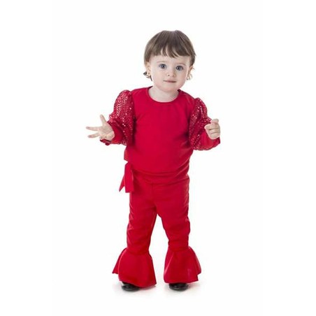 Disfraces Niños Rafaela Carrá - Conjunto Bebé Rojo 2 Piezas - Compra online en MegaJuguetes