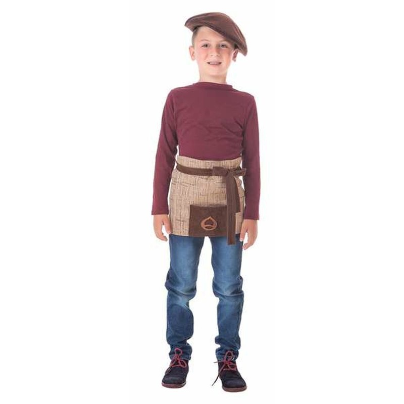 Disfraces Niños: Delantal Chef Castañero BigBuy Carnival para Juego Imaginativo - Compra online en MegaJuguetes
