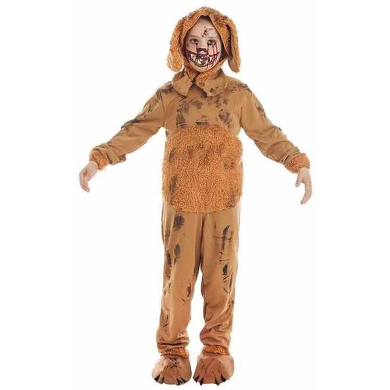 Disfraces Niños: Disfraz Zombie Perro Marrón - Compra online en MegaJuguetes