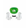 Disfraces Niños: Kit Luigi Super Mario 4 Piezas - Compra online en MegaJuguetes