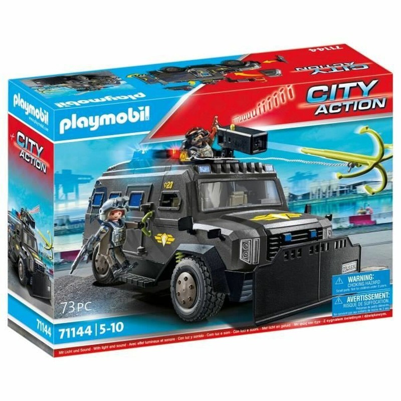 Juegos Mesa Niños Playmobil: Coche Policía City Action - Compra online en MegaJuguetes