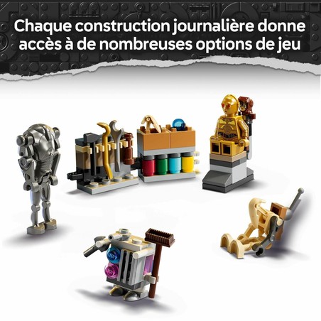 Caja del calendario de adviento Lego Star Wars 2025