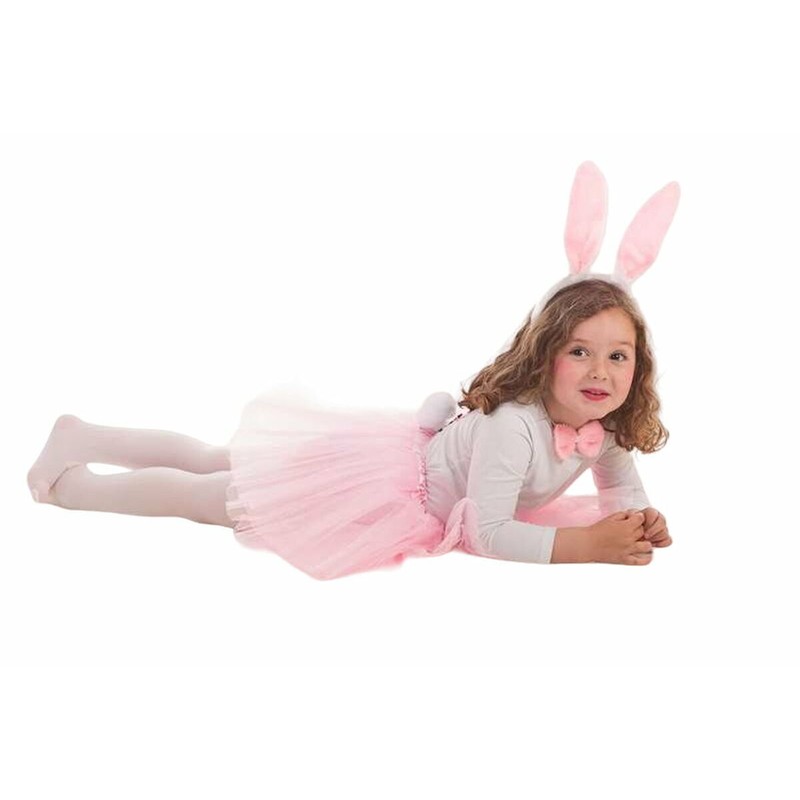 Disfraces Niños Conejita Tutú Rosa - BigBuy Carnival 4 Piezas