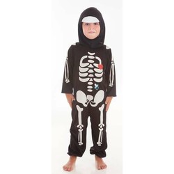 Disfraces Niños: Disfraz Bebé Skeleton Heart Negro BigBuy Carnival - Compra online en MegaJuguetes