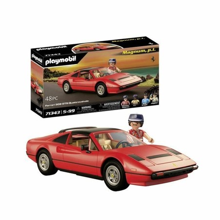 Playmobil Magnum P.I. - Vehículo Icónico de Aventura