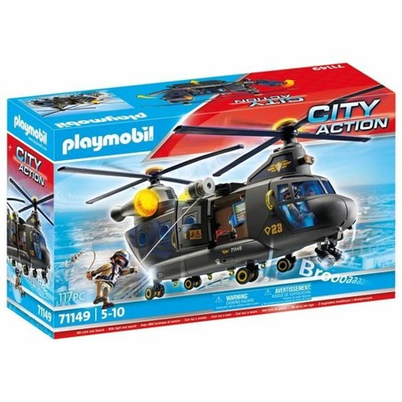 Set de juguetes Playmobil Police Plane City Action Plástico - Compra online en MegaJuguetes