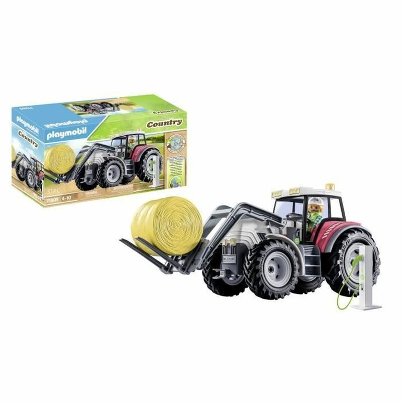 Tractor Playmobil Country con Accesorios - Juguete de Granja