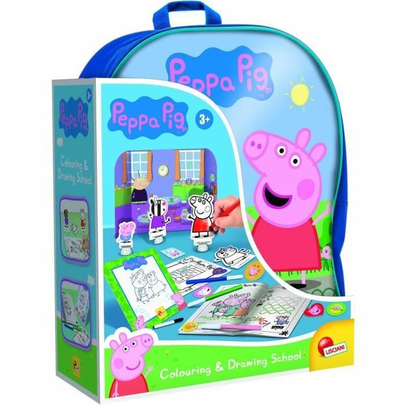 Manualidades Niños Lisciani Giochi Peppa Pig Mochila de Actividades - Compra online en MegaJuguetes