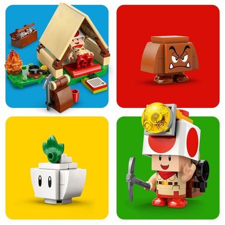 Juguete construcción motricidad fina LEGO Captain Toad