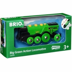 Coches Juguete Niños: Tren Brio 33593 Locomotora Potente Verde - Compra online en MegaJuguetes