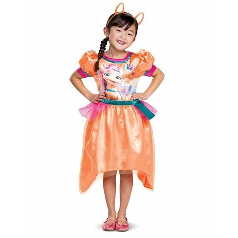 Disfraz niños Little Pony Sunny Starscout Naranja - 3 Piezas - Compra online en MegaJuguetes
