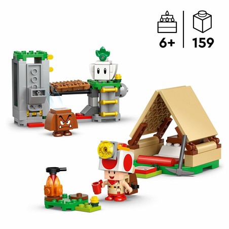 Piezas de plástico multicolor LEGO Super Mario 72040