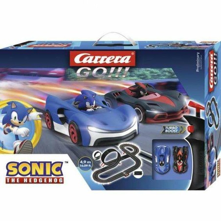 Coches Juguete Niños: Pista de Carreras Sonic The Hedgehog - Compra online en MegaJuguetes