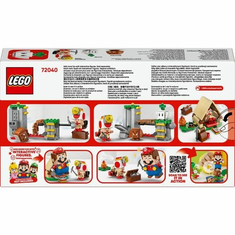 Montaje de bloques LEGO Super Mario Captain Toad