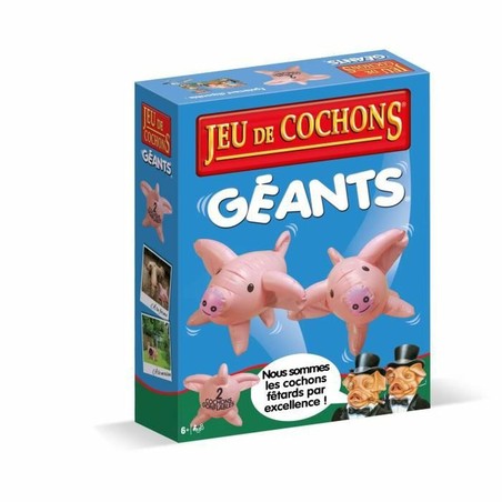 Juguetes Exterior Niños: Juego Hinchable de Cerdos Gigantes Winning Moves - Compra online en MegaJuguetes