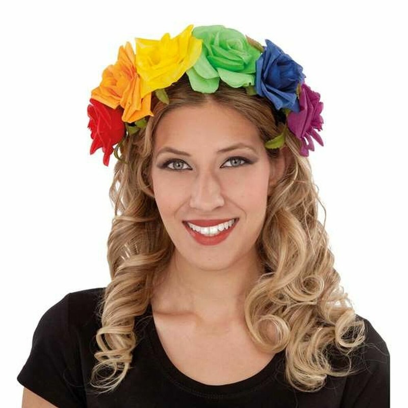 Disfraces Niños Diadema My Other Me Flores Arcoíris Adultos Multicolor - Compra online en MegaJuguetes