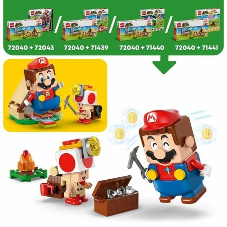 Caja del juego LEGO Super Mario Captain Toad's Camp