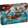 Juguetes construcción niños LEGO Jurassic World Barco Mosasaurio