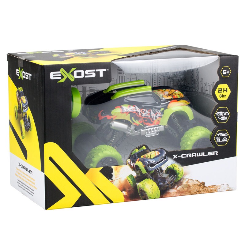Coches Juguete Niños Exost CRAWLER 4x4 1:24 - ¡Aventura Teledirigida!