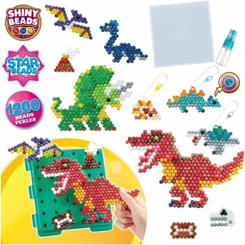 Manualidades Niños Aquabeads: El Mundo de los Dinosaurios Multicolor - Compra online en MegaJuguetes